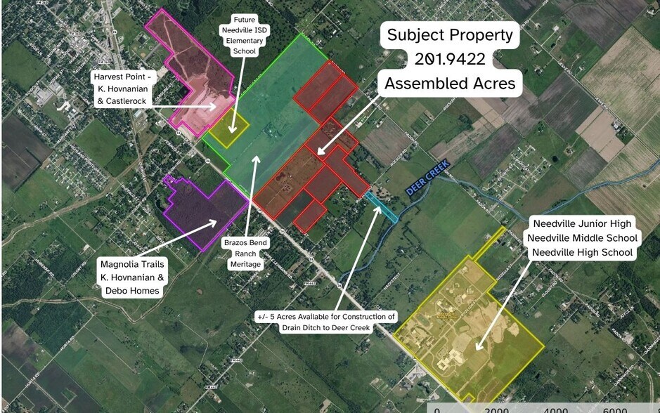 Hwy 36, Needville, TX à vendre - Aérien – Image 2 sur 9