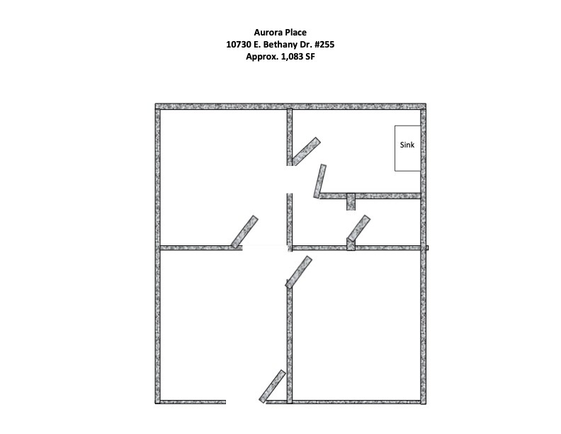 10730 E Bethany Dr, Aurora, CO à louer Plan d’étage– Image 1 sur 17