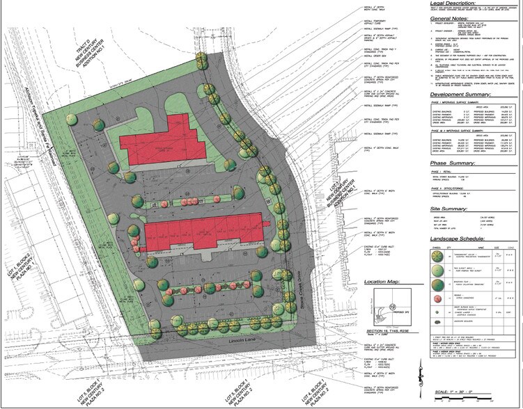 Lincoln, Gardner, KS à louer - Plan de site – Image 3 sur 3