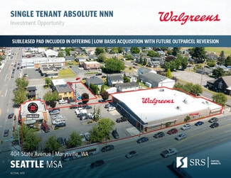 Plus de détails pour 404 State Ave, Marysville, WA - Local commercial à vendre