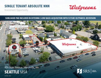 Plus de détails pour 404 State Ave, Marysville, WA - Local commercial à vendre
