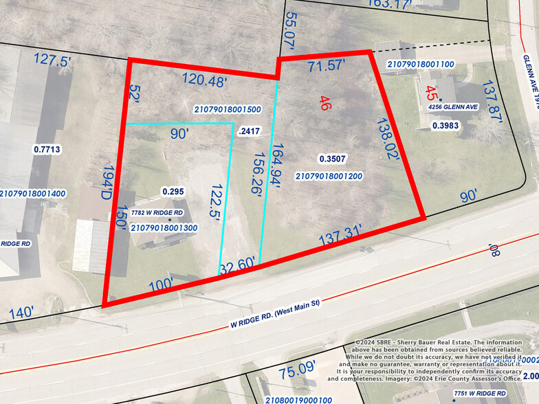 7782 W Ridge Rd, Fairview, PA à vendre - Plan de site – Image 3 sur 18