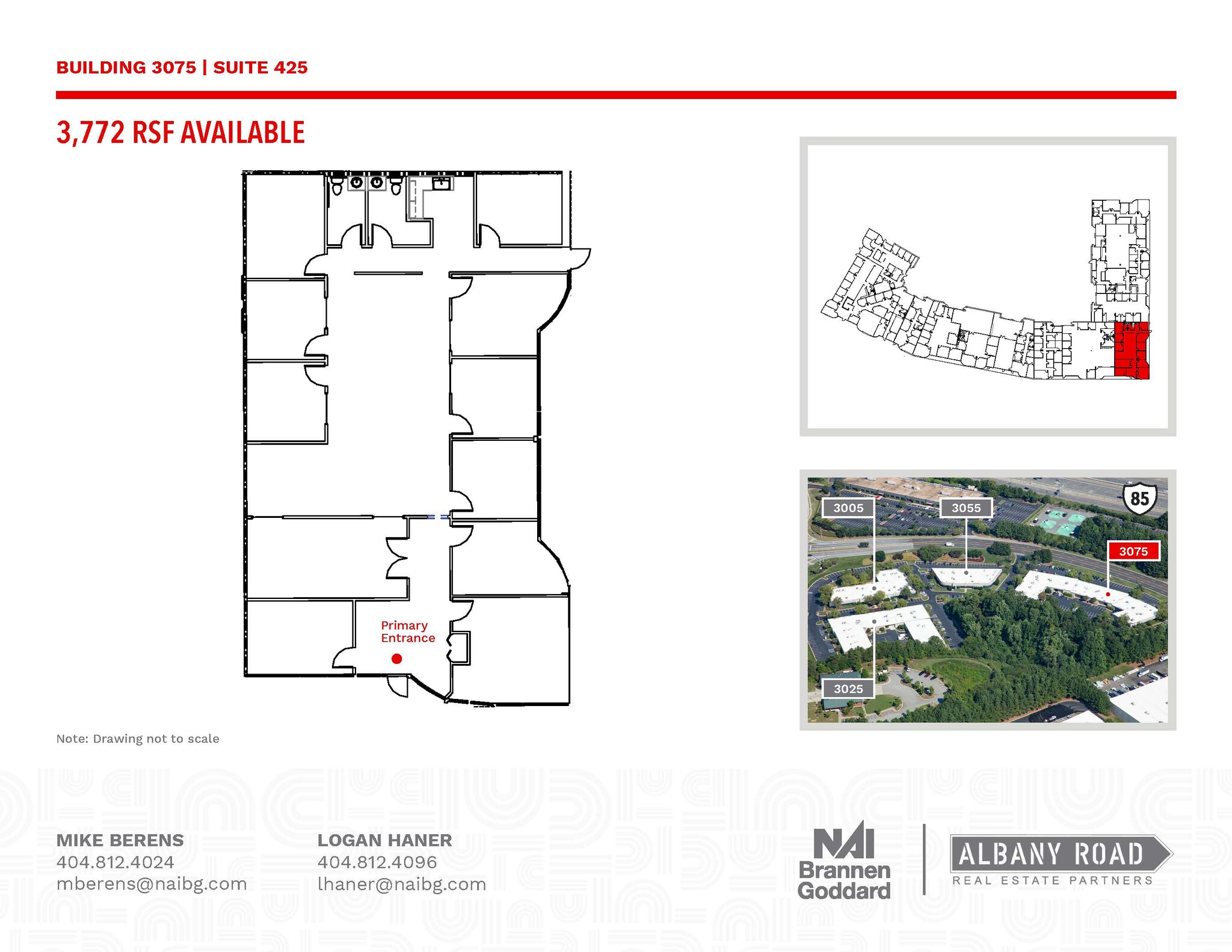 3025 Breckinridge Blvd, Duluth, GA à louer Plan de site– Image 1 sur 1