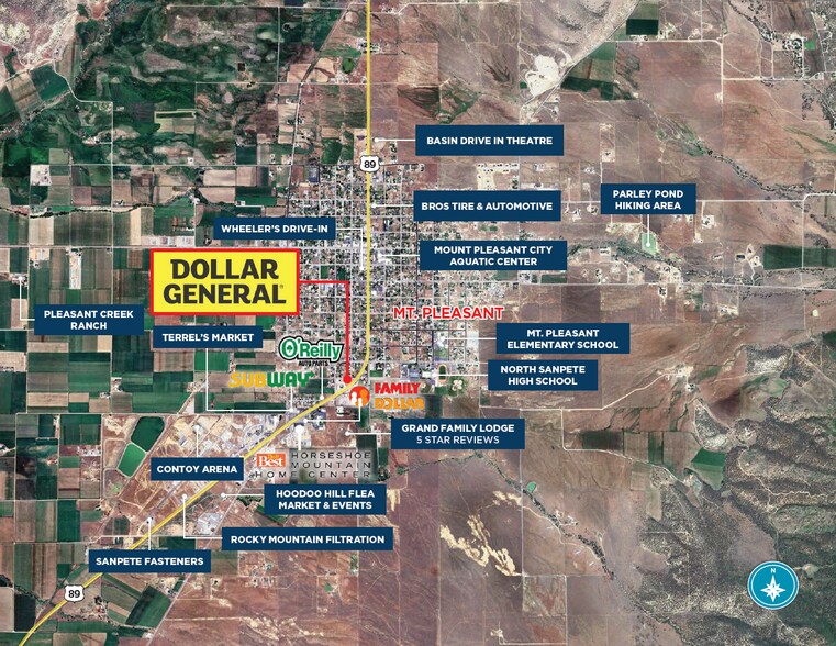 848 S Highway 89, Mount Pleasant, UT à vendre - Photo de l’immeuble – Image 2 sur 5