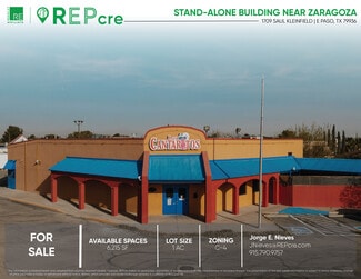 Plus de détails pour 1709 Saul Kleinfeld Dr, El Paso, TX - Local commercial à vendre