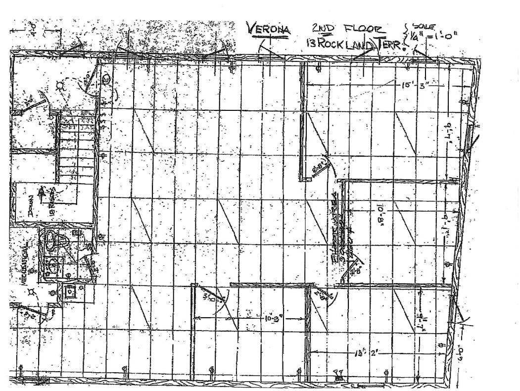 13 Rockland Ter, Verona, NJ à louer Plan d’étage– Image 1 sur 3
