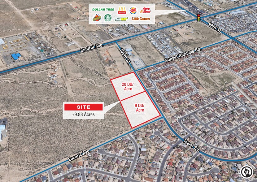 Nwc 106th & Eucariz, Albuquerque, NM à vendre - Photo de l’immeuble – Image 1 sur 2