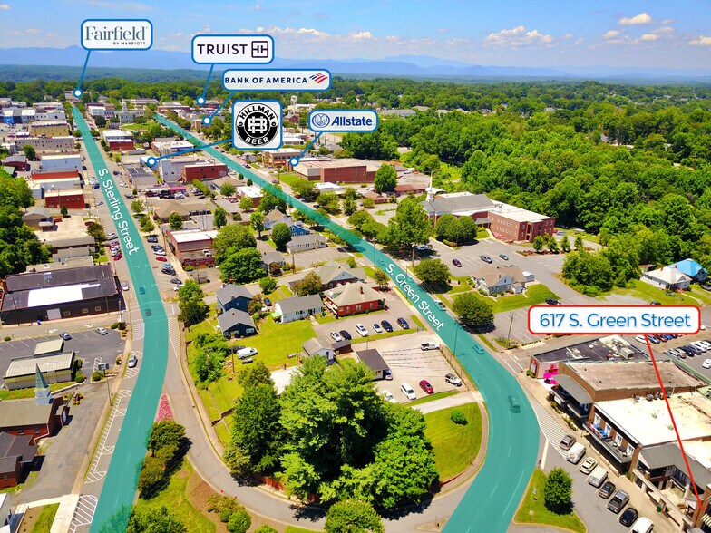 617 S Green St, Morganton, NC à louer - Photo de l’immeuble – Image 2 sur 10