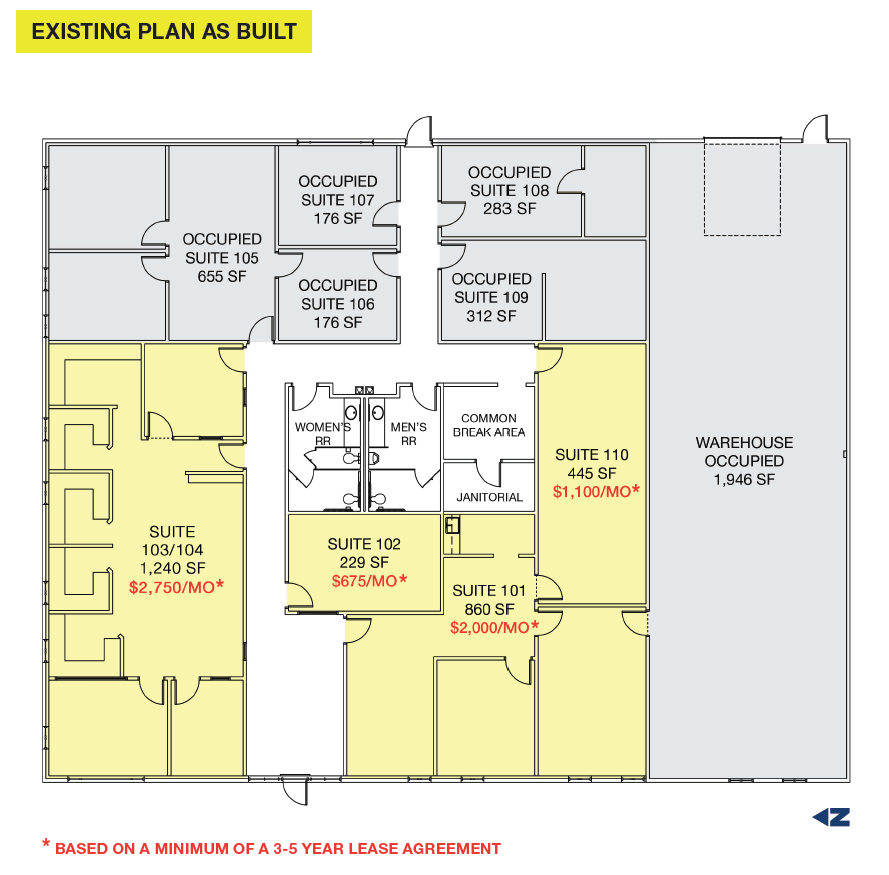 1501 N International Blvd, Hidalgo, TX à louer Plan d’étage– Image 1 sur 1
