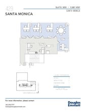 429 Santa Monica Blvd, Santa Monica, CA à louer Plan d’étage– Image 1 sur 1