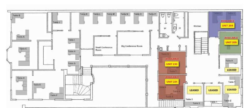 398 Primrose Rd, Burlingame, CA à louer Plan d’étage– Image 1 sur 1