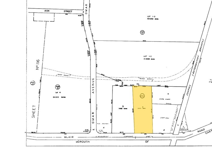 375 Blair Rd, Woodbridge, NJ à vendre - Plan cadastral – Image 3 sur 3