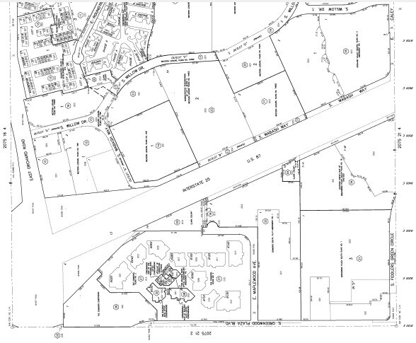 8500 E Orchard Rd, Greenwood Village, CO à louer - Plan cadastral – Image 2 sur 7
