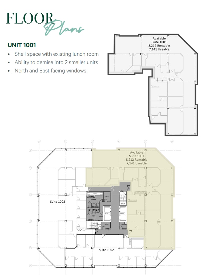 130 Dufferin Ave, London, ON à louer Plan d’étage– Image 1 sur 1