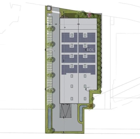 Industriel/Logistique dans Louvres à vendre - Plan de site – Image 3 sur 3