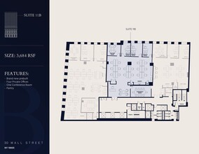 30 Wall St, New York, NY à louer Plan d’étage– Image 1 sur 6