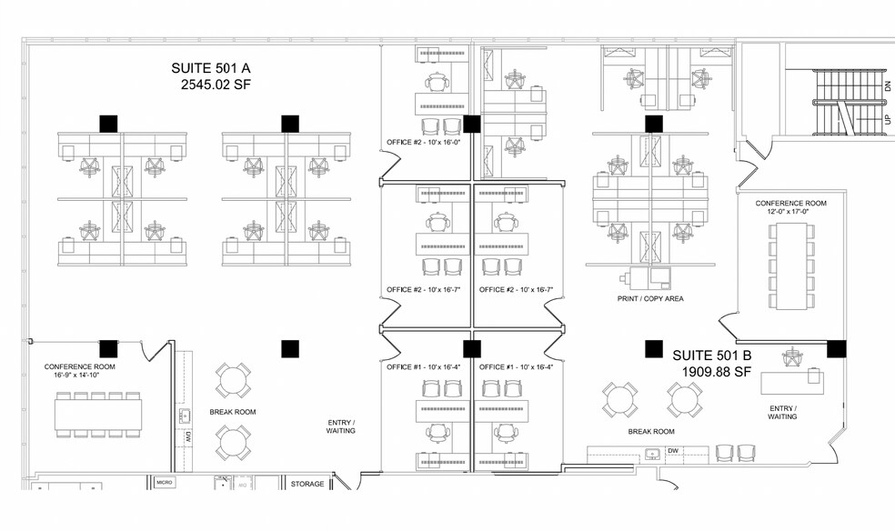 4625 Lindell Blvd, Saint Louis, MO à louer - Plan d’étage – Image 2 sur 9