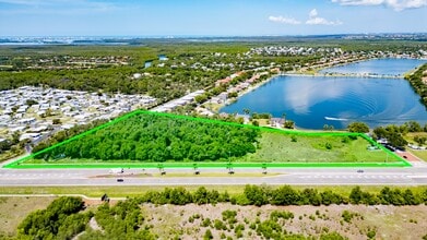 US 41 & Harborage Drive to Park Rd, Fort Myers, FL - Vue aérienne vue de carte - Image1