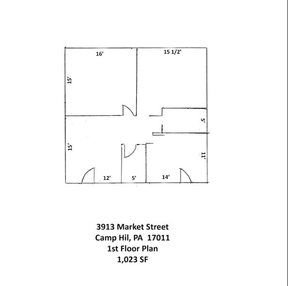 3913 Market St, Camp Hill, PA à vendre - Plan d’étage – Image 2 sur 20