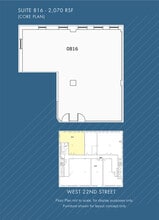 20 W 22nd St, New York, NY à louer Plan d’étage– Image 1 sur 5