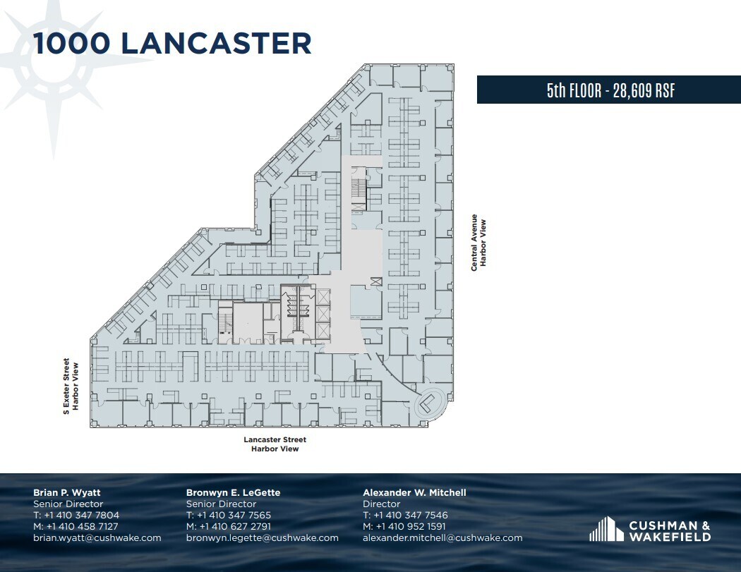 100 International Dr, Baltimore, MD à louer Plan d’étage– Image 1 sur 1