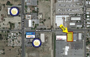 445 E Menlo Ave, Hemet, CA - VUE AÉRIENNE  vue de carte
