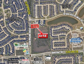 Plus de détails pour Grand Mission Blvd & Grand Vista Lakes Blvd, Richmond, TX - Terrain à vendre