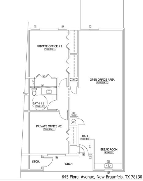645 Floral Ave, New Braunfels, TX à louer - Photo de l’immeuble – Image 2 sur 12