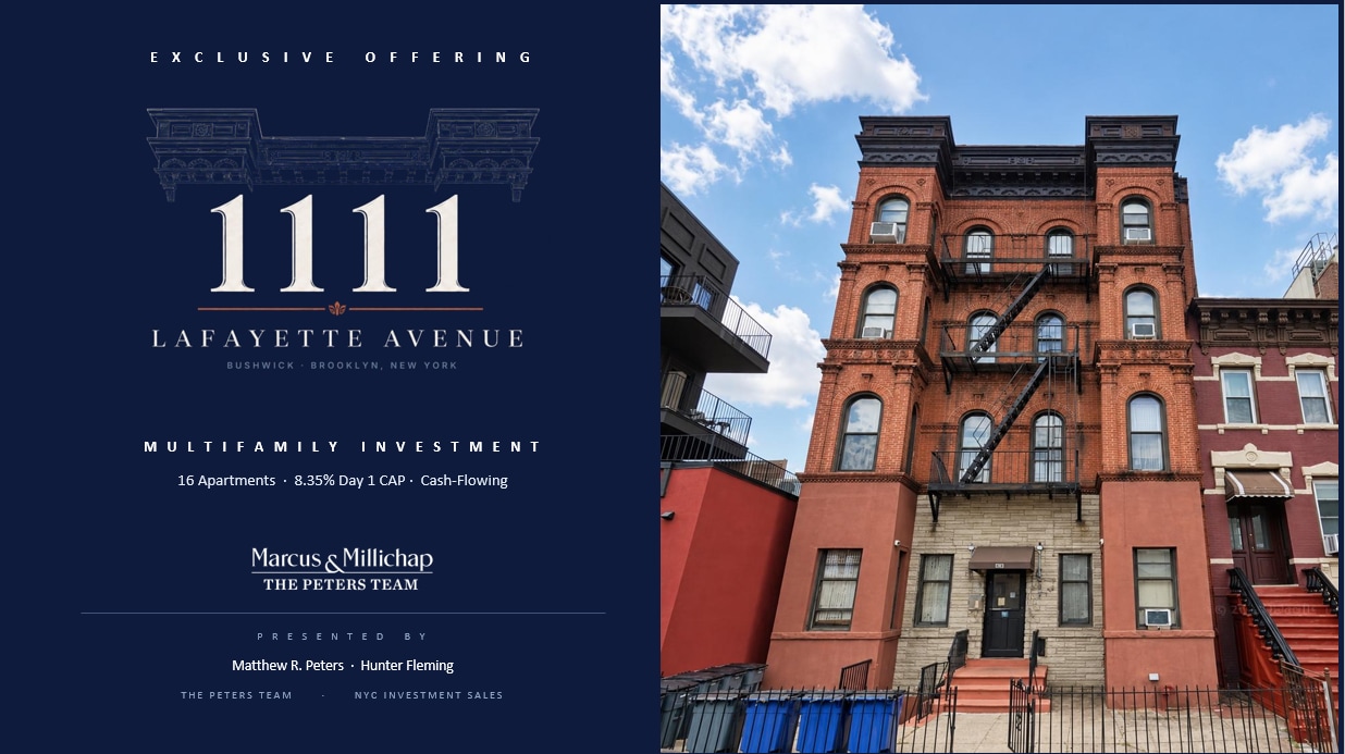 1111 Lafayette Ave, Brooklyn, NY à vendre Photo principale– Image 1 sur 4