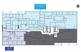 1610 Des Peres Rd, Des Peres, MO à louer Plan d’étage– Image 1 sur 1