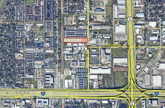 1213 Brittmoore Rd, Houston, TX - VUE AÉRIENNE  vue de carte
