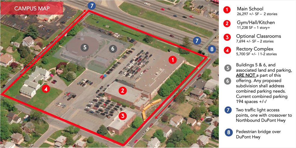 801 N Dupont Hwy, New Castle, DE à louer - Photo de l’immeuble – Image 2 sur 7