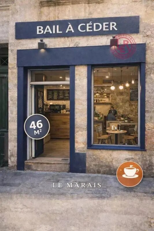 Local commercial dans Paris à louer Photo de l’immeuble– Image 1 sur 3