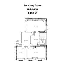 615 N Upper Broadway St, Corpus Christi, TX à louer Plan d’étage– Image 1 sur 3