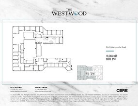 2443 Warrenville Rd, Lisle, IL à louer Plan d’étage– Image 1 sur 1