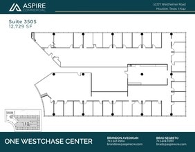 10777 Westheimer Rd, Houston, TX à louer Plan d’étage– Image 1 sur 1
