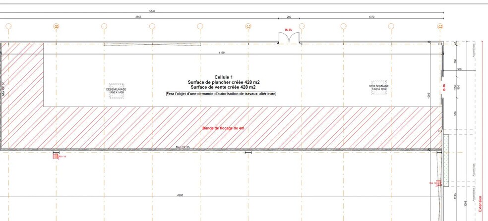 Local commercial dans Scionzier à louer - Plan d’étage – Image 2 sur 3