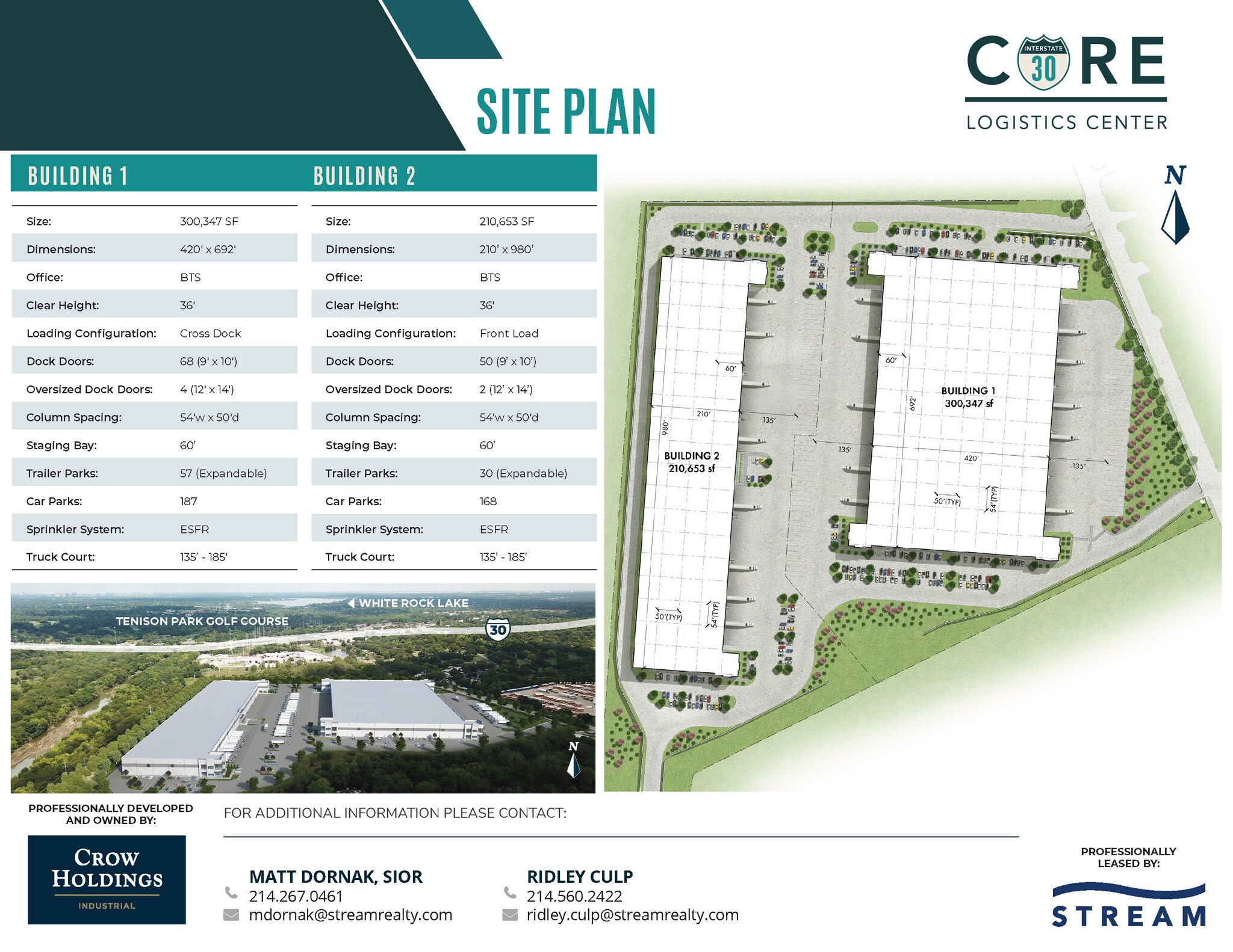5323 Lawnview Ave, Dallas, TX à louer Plan de site– Image 1 sur 3