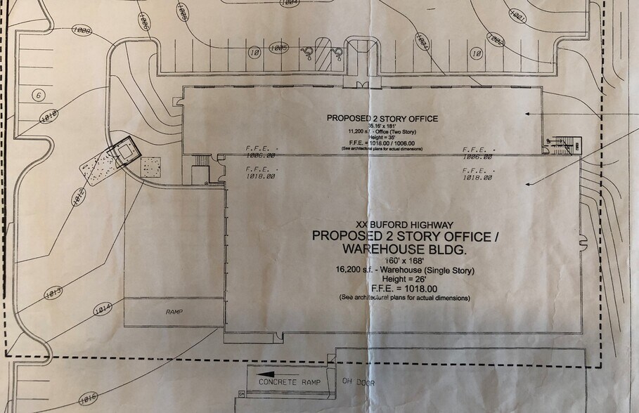 1870 Buford Hwy, Duluth, GA à louer - Plan de site – Image 2 sur 13