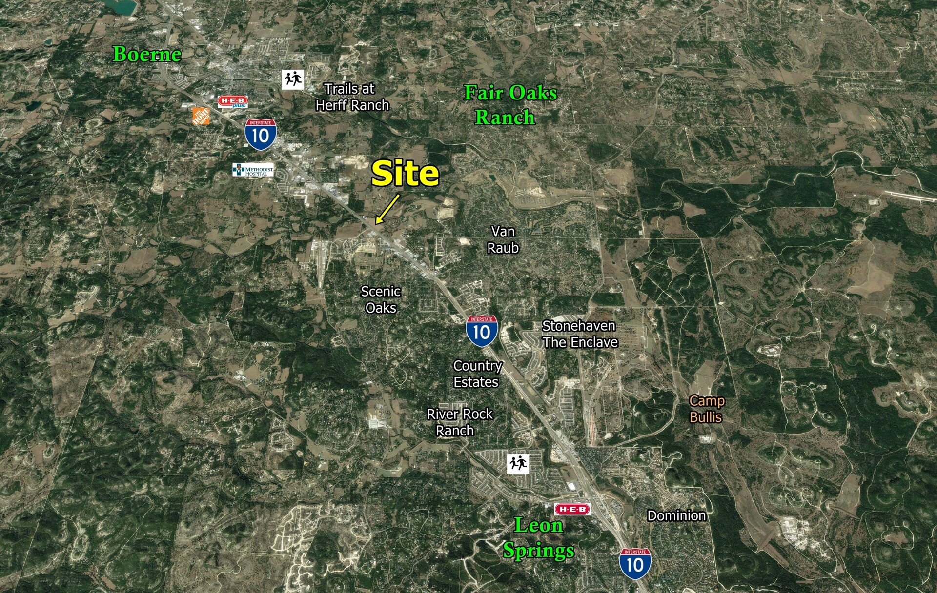 I-10 West & Balcones Creek Dr, Boerne, TX à vendre Photo principale– Image 1 sur 8