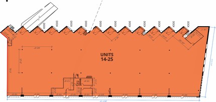 6625 Tomken Rd, Mississauga, ON à louer Plan d’étage– Image 1 sur 7