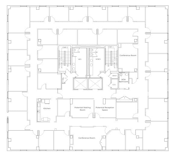 4031 University Dr, Fairfax, VA à louer Plan d’étage– Image 1 sur 1