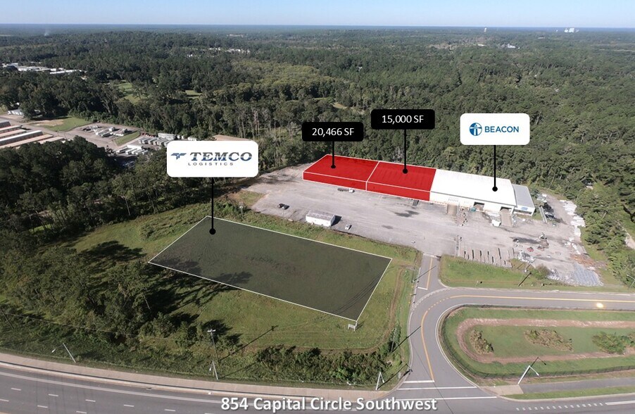 854 Capital Cir SW, Tallahassee, FL à louer - Photo de l’immeuble – Image 1 sur 9