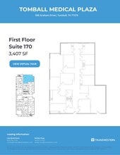 506 Graham Dr, Tomball, TX à louer Plan d’étage– Image 1 sur 1