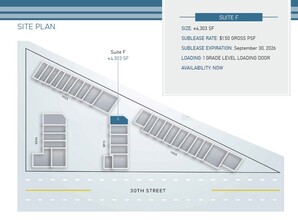 1445 30th St, San Diego, CA à louer Plan de site– Image 1 sur 1