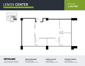 3355 Lenox Rd NE, Atlanta, GA à louer Plan d’étage– Image 1 sur 1