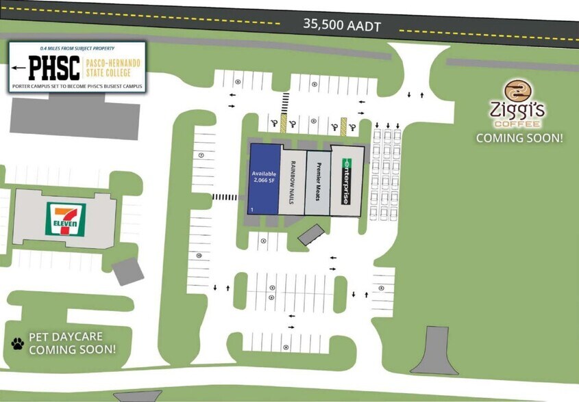 2575 Mansfield Blvd, Wesley Chapel, FL à louer - Plan de site – Image 2 sur 2