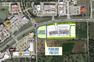 Plus de détails pour SEC Fm 518 & CR 666, Pearland, TX - Terrain à louer