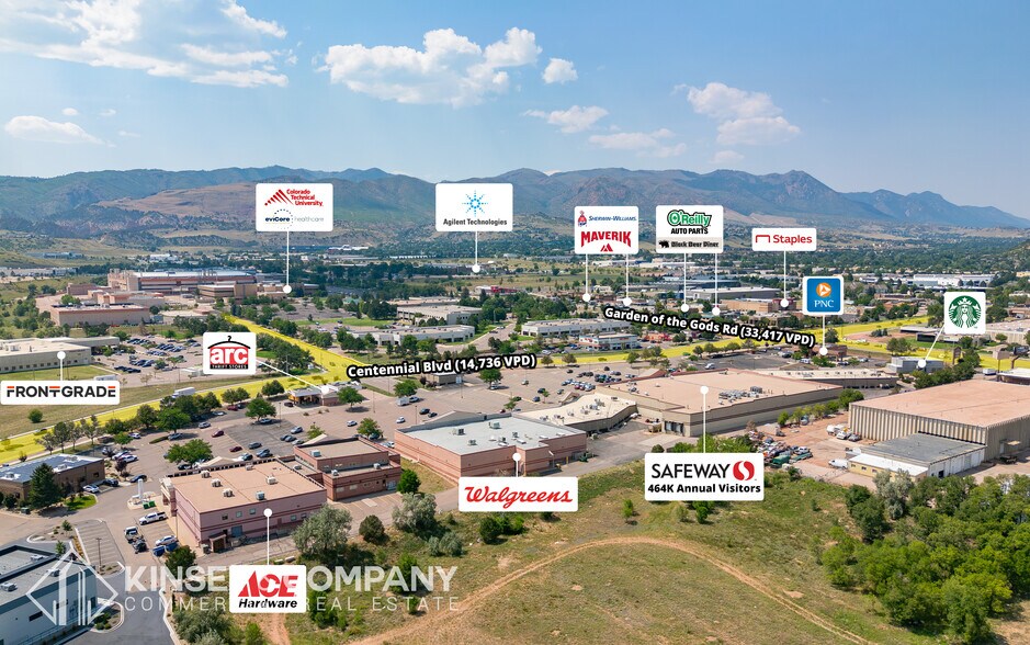 4325-4337 Centennial Blvd, Colorado Springs, CO à louer - Photo de l’immeuble – Image 2 sur 7