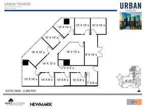 222 W Las Colinas Blvd, Irving, TX à louer Plan d’étage– Image 1 sur 1